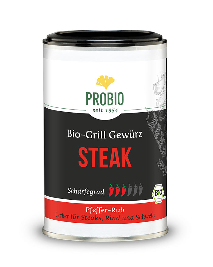 Probio Bio-Grill Gewürz STEAK in der Membrandose, 80g
