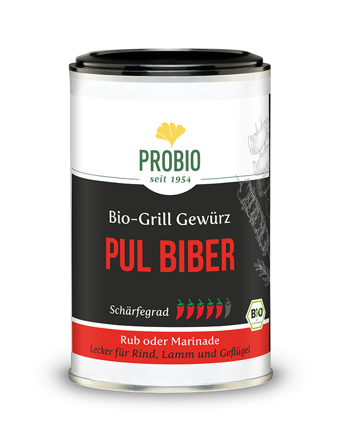 Probio Bio-Grill Gewürz PUL BIBER in der Membrandose, 90g