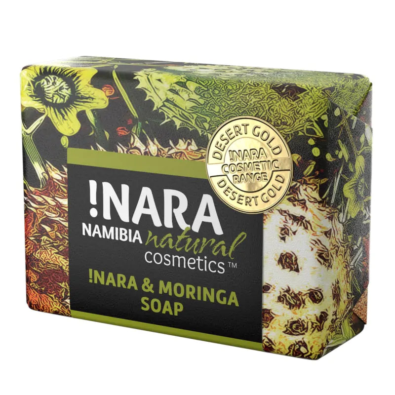 Namibian Naturals !Nara Seife mit Moringa, handgemacht - 80g