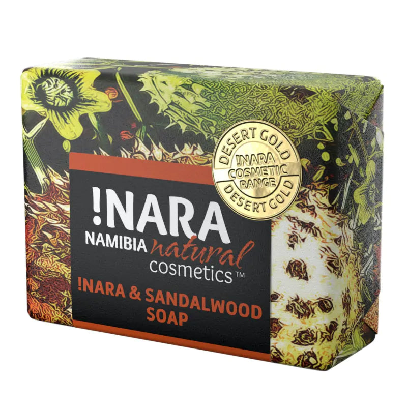 Namibian Naturals !Nara Seife mit Sandelholz, handgemacht - 80g